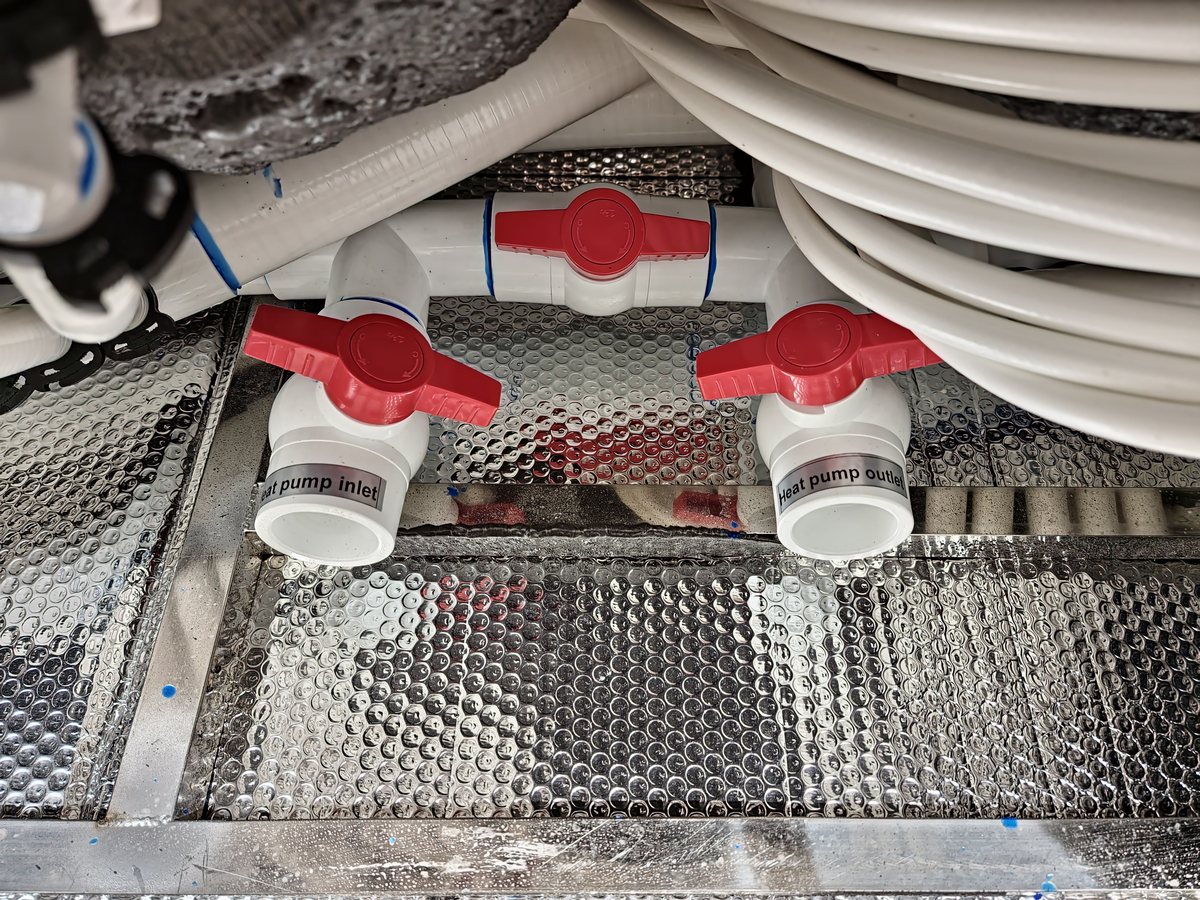 Ventilblock für Wärmepumpe