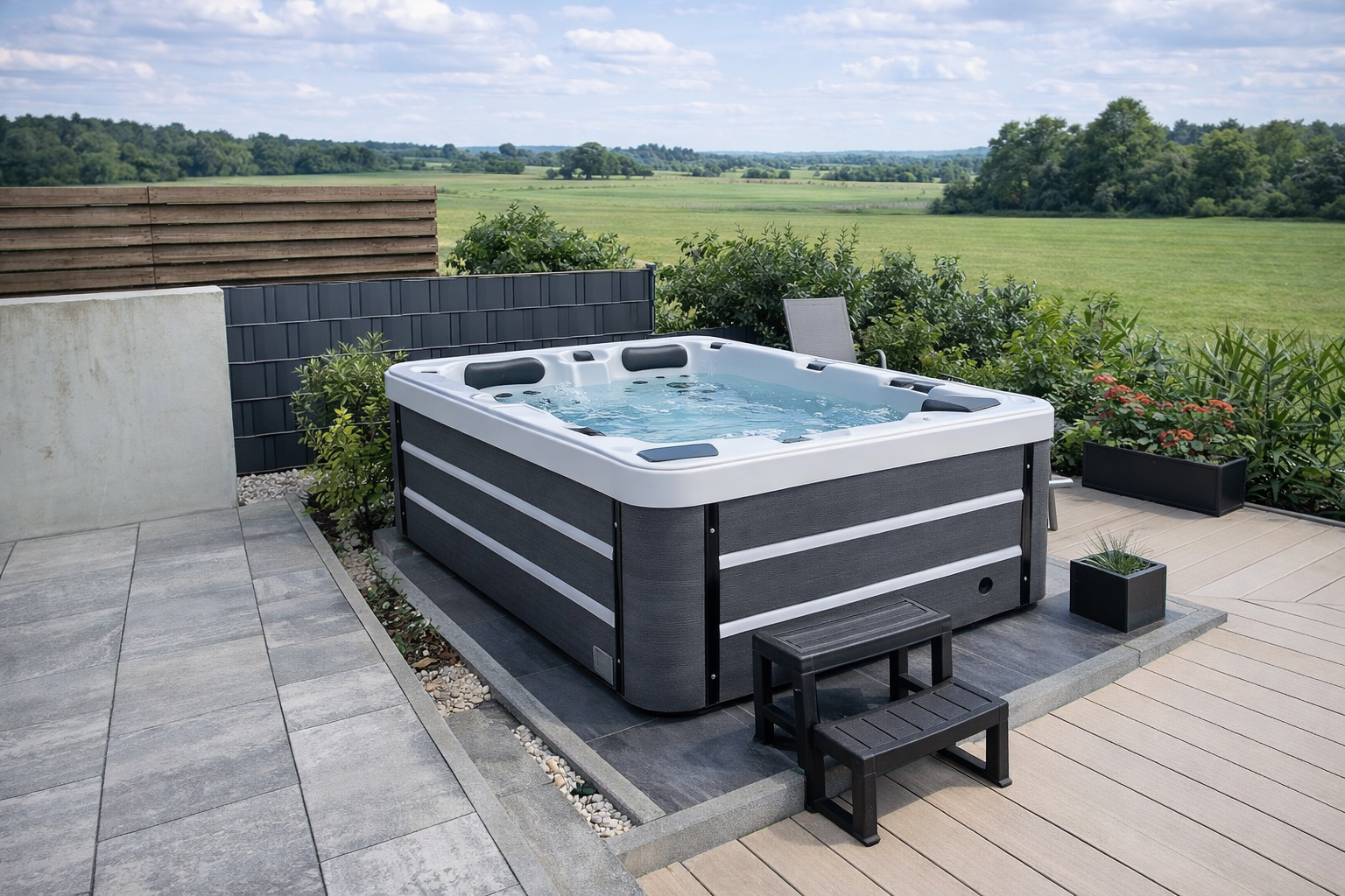 Ausstellungsmodell: Whirlpool balearis® PRO 3 - Dark