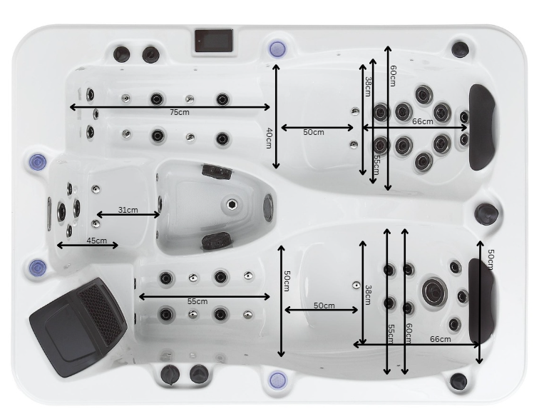 Whirlpool balearis® PRO 3 ECO - Dark + Easy Lifter